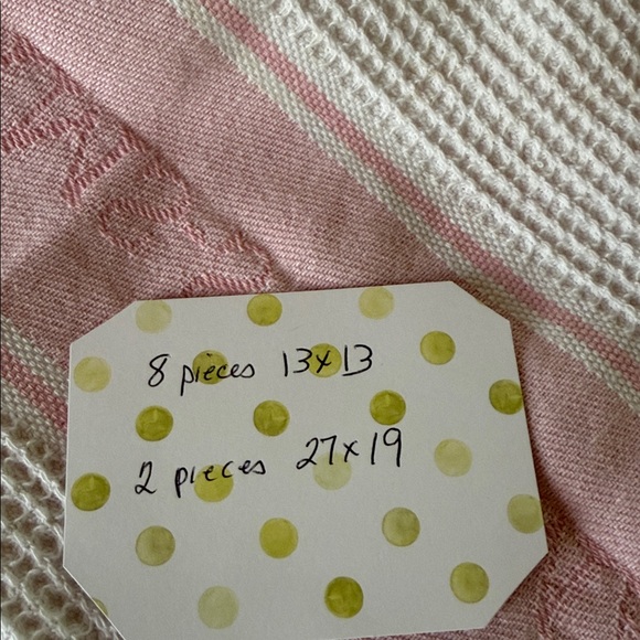 10 pieces of new Williams sonoma’s linen, 8 napkins 2 dishcloth - Picture 5 of 5